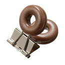 Velos Binder Clip Donut Clip Mini Chocolate Chocolate