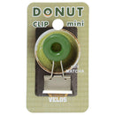 Velos Binder Clip Donut Clip Mini Chocolate Powered Tea