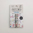 Marks Maste Flowers Label Washi Masking Tape