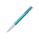 Mitsubishi Pencil 3-Colour With Grip Ballpoint Pen Barrel - Metallic Blue
