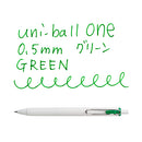 Uni Uni-Ball One Gel Ink Ballpoint Pen 0.5 Green