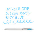 Uni Uni-Ball One Gel Ink Ballpoint Pen 0.5 Sky Blue