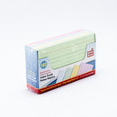 180-Pc Ruled Index Cards Assorted Color