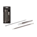 Bodico 3Pc Ss Facial Extraction Set Double Blister