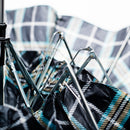 Folding Umbrella with pouch (Plaid)