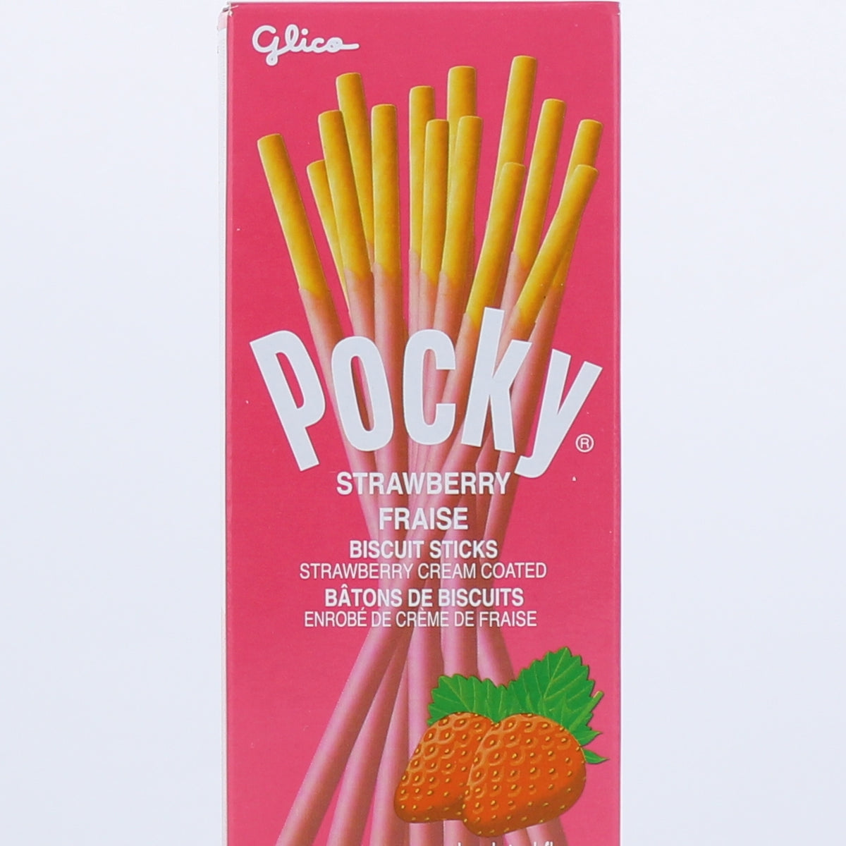 Glico Pocky Strawberry| Japanese Snack - Glico | Oomomo Canada