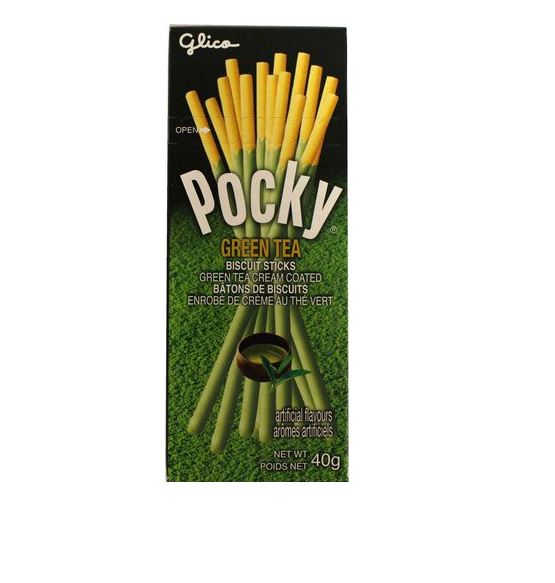 Glico Matcha Green Tea Pocky 70g| Japanese Snack - Glico | Oomomo