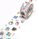 Round Top Washi Masking Tape Insomnia Design Iroarare Iroarare