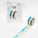 Round Top Washi Masking Tape Clear Washi Masking Tape Butterfly Hanahata