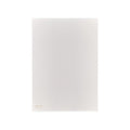 Lihit Lab A4 Clear File Folder Milky White