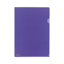 Lihit Lab A4 Clear File Folder Indigo