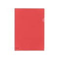 Lihit Lab A4 Clear File Folder Red