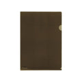 Lihit Lab A4 Clear File Folder Tea