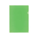 Lihit Lab A4 Clear File Folder Yellow Green