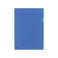 Lihit Lab A4 Clear File Folder Blue