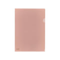 Lihit Lab A4 Clear File Folder Rose Pink