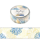 World Craft Glittery Gerbera Washi Masking Tape KRMT15-059