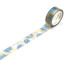 World Craft Glittery Gerbera Washi Masking Tape KRMT15-059