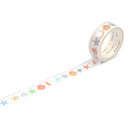World Craft Glittery Sea Shell Washi Masking Tape KRMT15-063