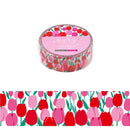 World Craft Glittery Tulip Washi Masking Tape KRMT15-066