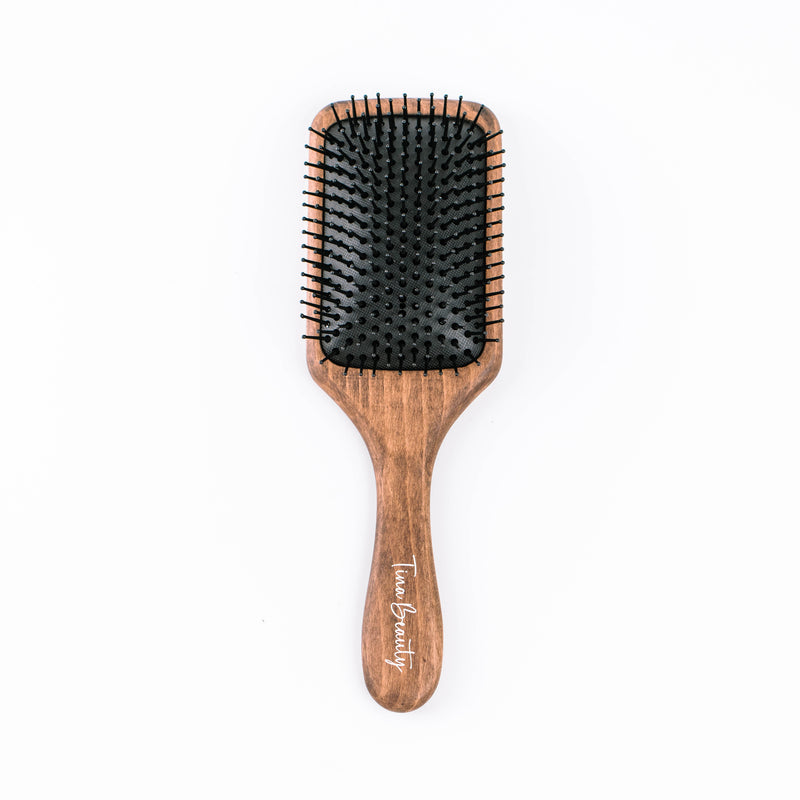 Tina Beauty Classic Wooden Paddle Hair Brush