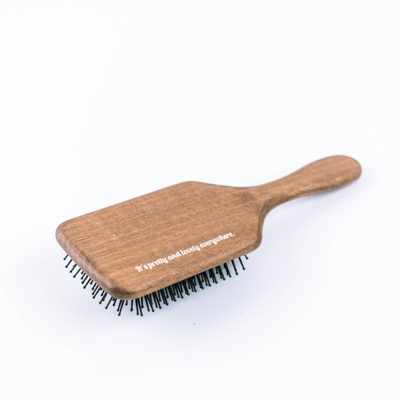 Tina Beauty Classic Wooden Paddle Hair Brush