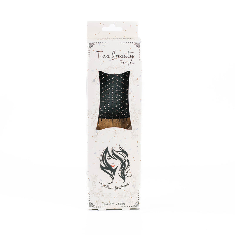 Tina Beauty Classic Wooden Paddle Hair Brush