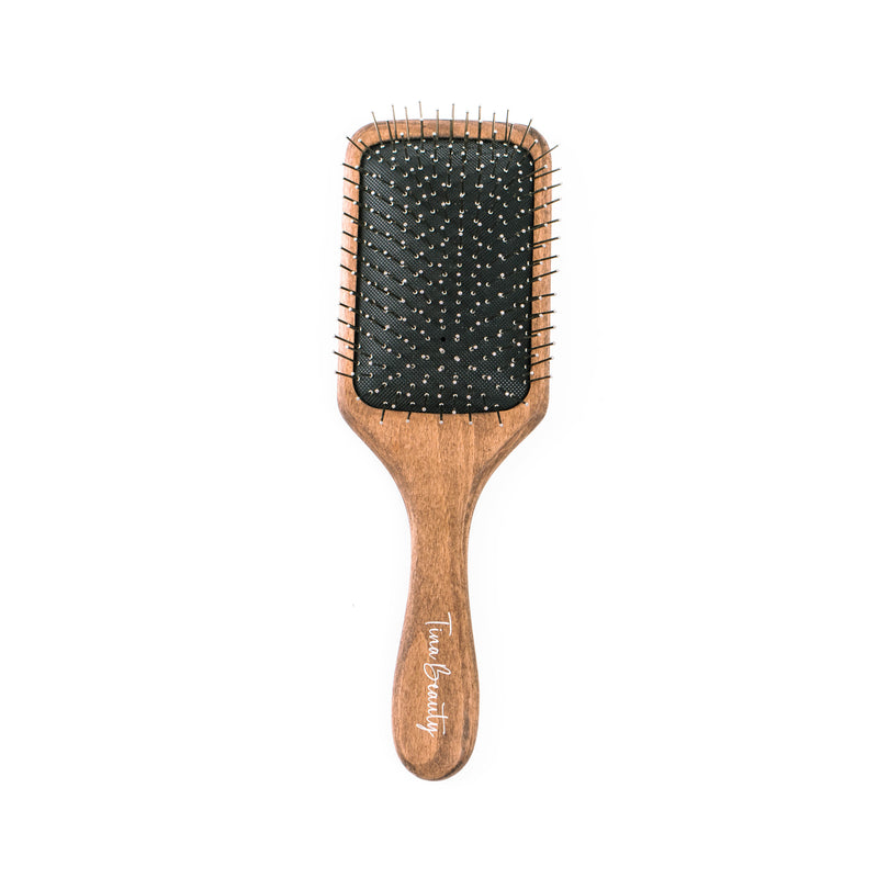 Tina Beauty Classic Wooden Paddle Hair Brush