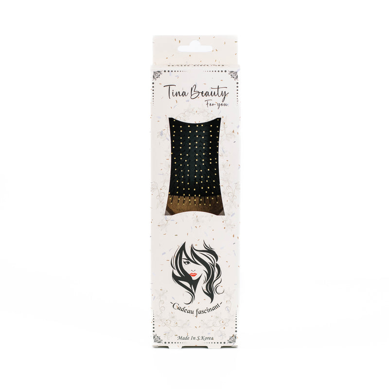 Tina Beauty Classic Wooden Paddle Hair Brush