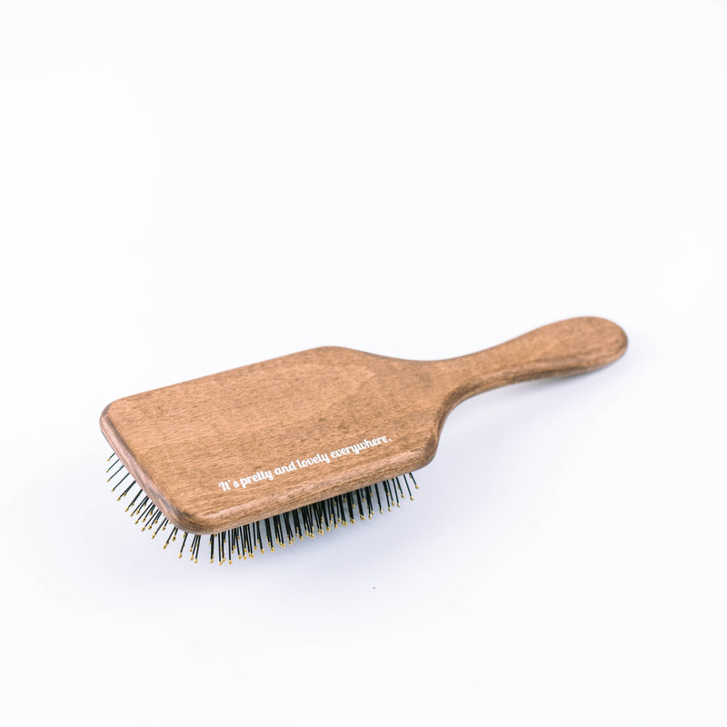 Tina Beauty Classic Wooden Paddle Hair Brush