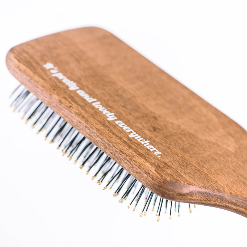 Tina Beauty Classic Wooden Paddle Hair Brush