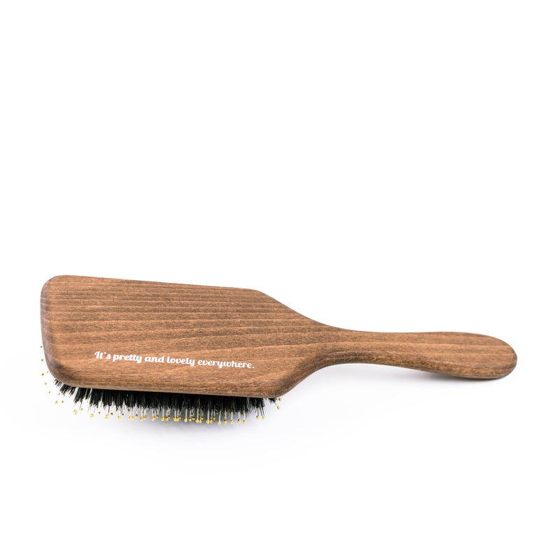 Tina Beauty Classic Wooden Paddle Hair Brush