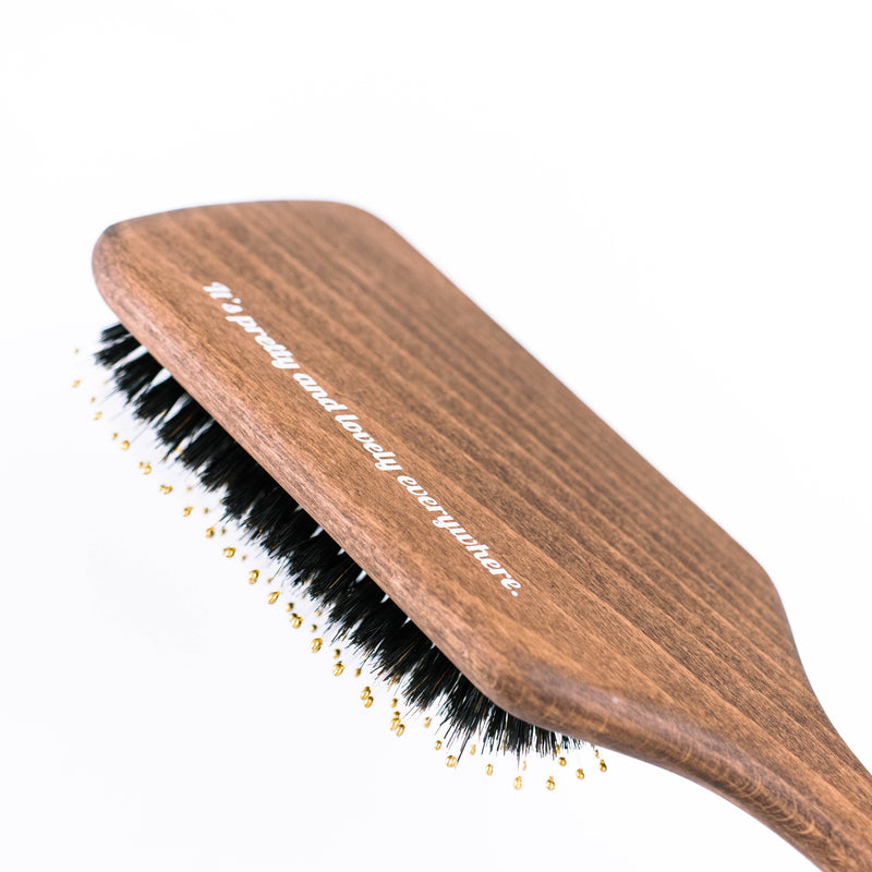 Tina Beauty Classic Wooden Paddle Hair Brush
