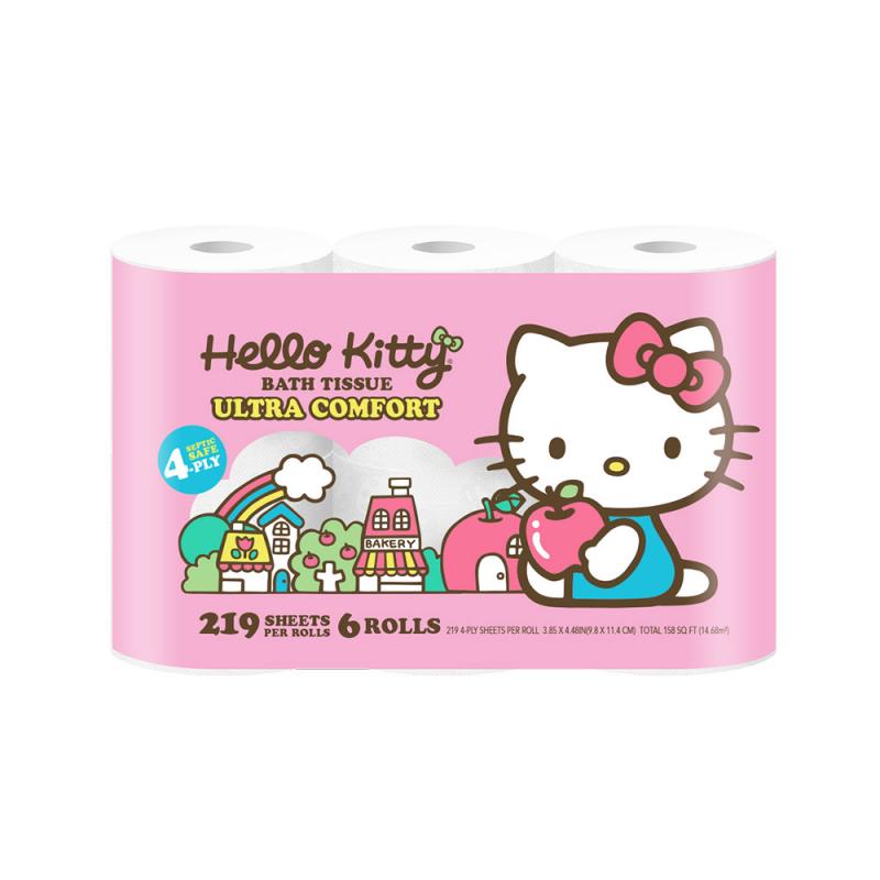 ITC Hello Kitty Hello Kitty Deco Embossed Toilet Papers 4-ply 100 Sheets