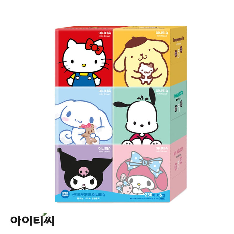 ITC Facial Tissues 2-ply 230 Sheets x 6 Packs