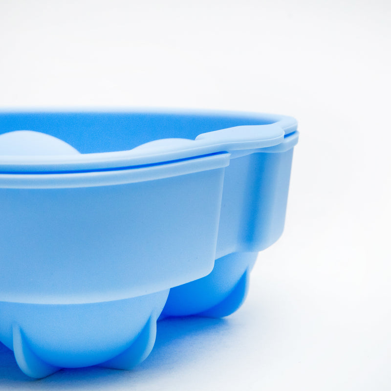 Silicone Ice Tray (4 ball) Sky blue