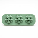 Silicone Flower Ice Tray Sage Green
