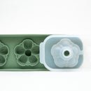 Silipot Silicone Flower Ice Tray Sage Green