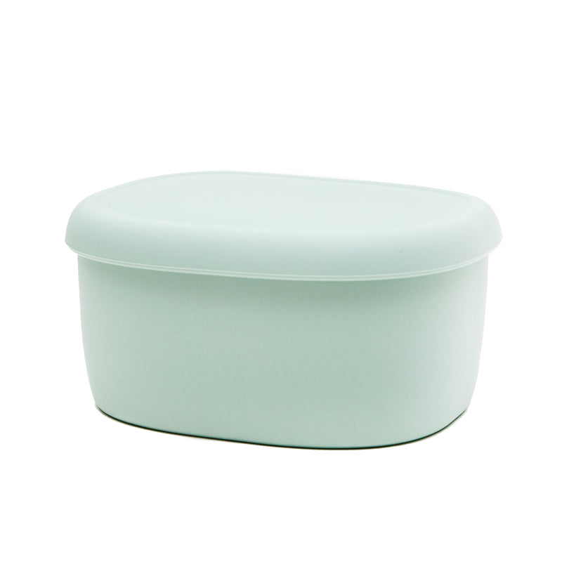 Silicone Airtight Container L Dark Mint