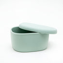 Silicone Airtight Container L Dark Mint