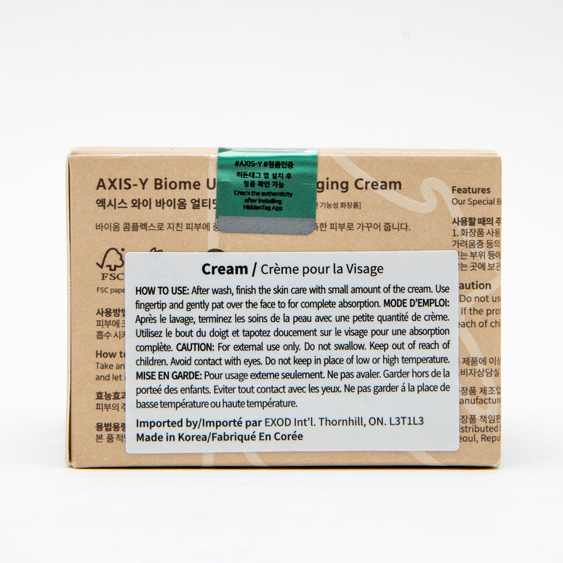 Axis-y Biome Ultimate Indulging Cream 55ml