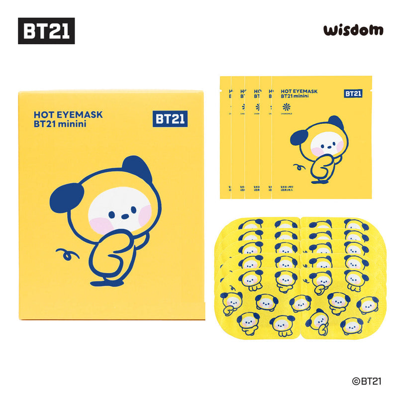 BT21 minini Hot Eye Mask Chimmy