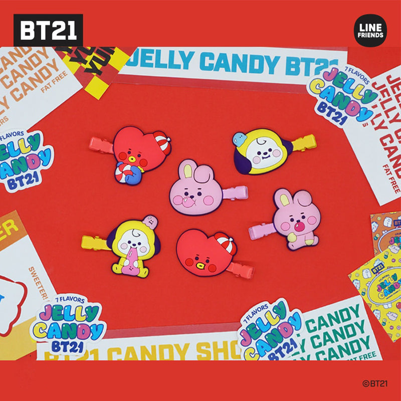 BT21 Hair Clip ver.3 JELLY