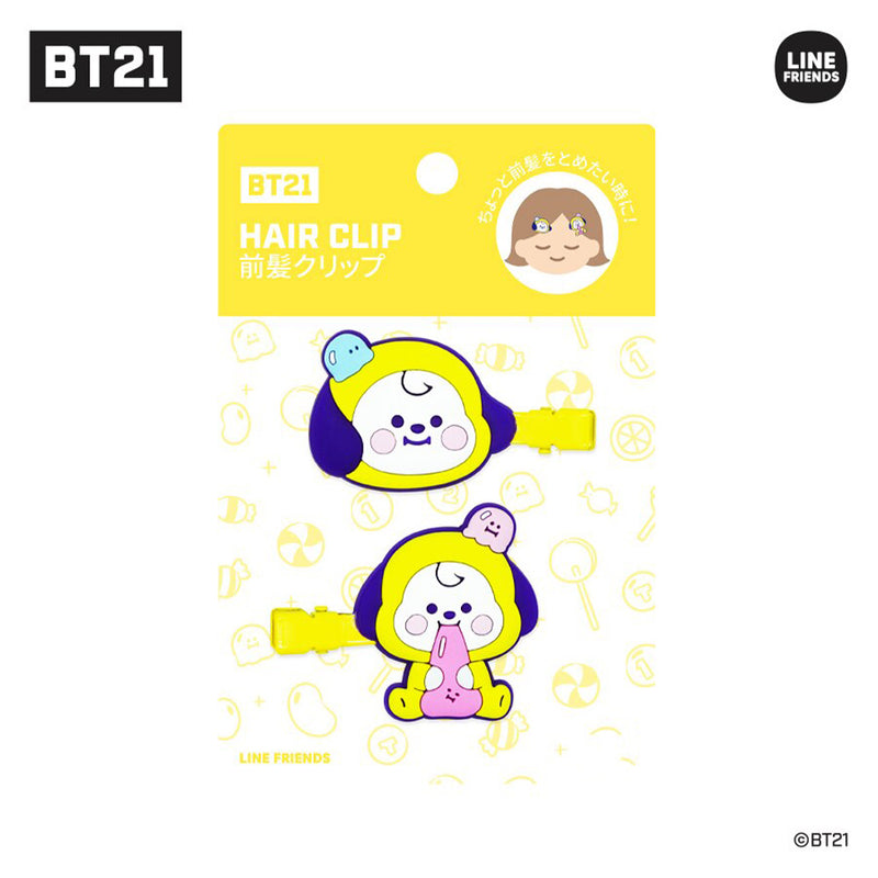 BT21 Hair Clip ver.3 JELLY