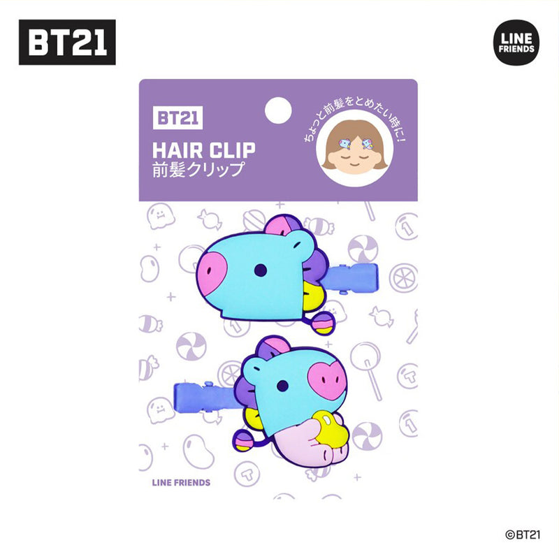 BT21 Hair Clip ver.3 JELLY