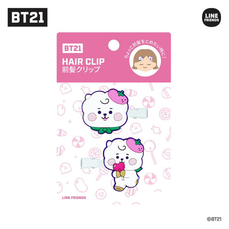 BT21 Hair Clip ver.3 JELLY