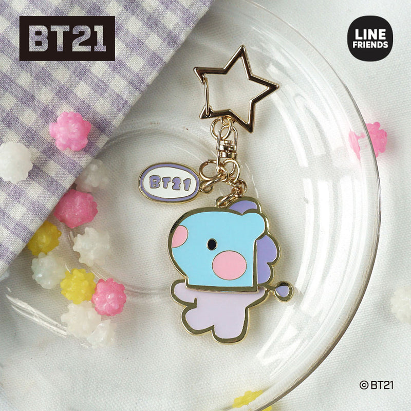 BT21 Minini Metal Yurayura Key Chain - BT21 | Oomomo