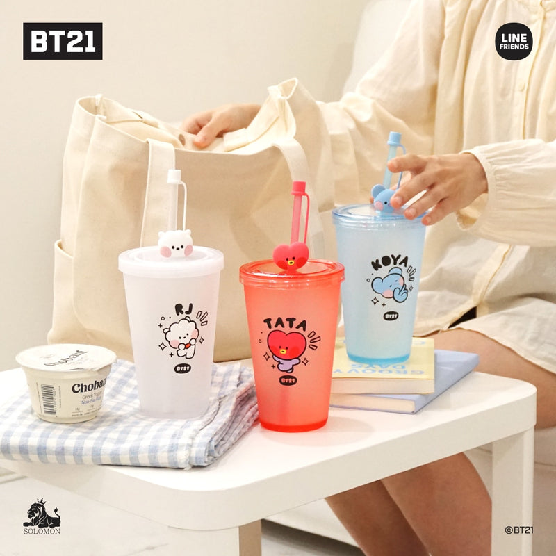 BT21 Minini Tumbler with Straw