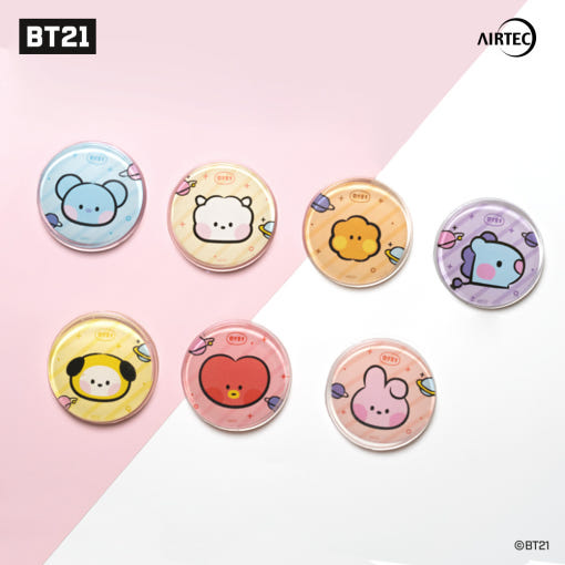 BT21 minini Round Gel Pad 