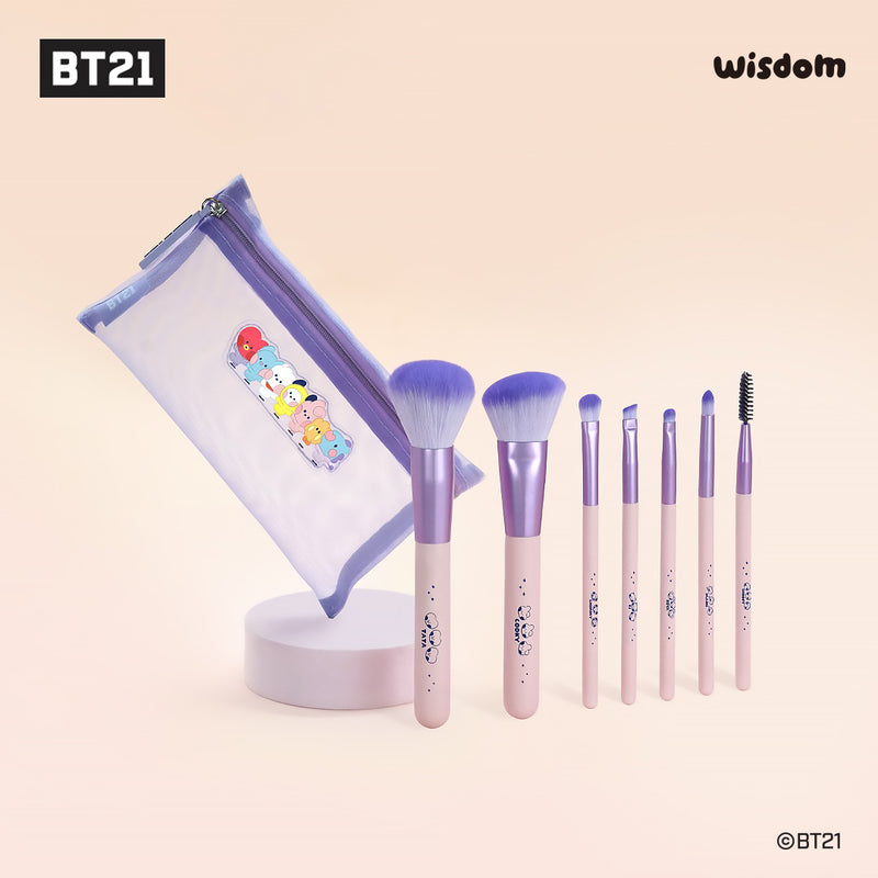 BT21 Minini Makeup Brush Set